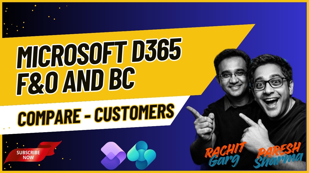 👉 Customer Management: Business Central vs Dynamics 365 Finance (F&O)