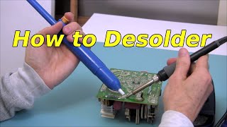 How to Desolder with a Desoldering Pump/Solder Sucker