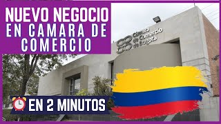 ✅ Creación de un NEGOCIO en CAMARA de COMERCIO en COLOMBIA