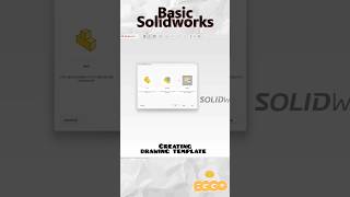 Solidworks : Creating Drawing Template #solidworks #drawingTemplate #solidworkstutorial