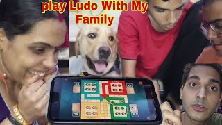 I Played Ludo Game With My Whole Family | Ludo Ludo | Ludo King | Comedy Video screenshot 3