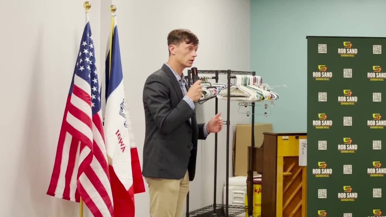 Democrat Rob Sand discusses Republican control of the Legislature