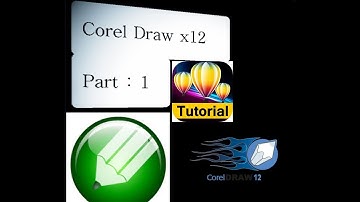 Corel Draw x12 Full Tutorial Part 1 Urdu {Hindi}