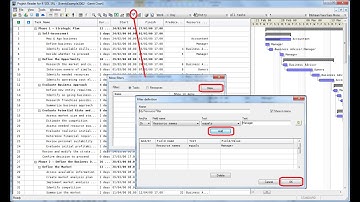 Project Reader. The Viewer for Microsoft Project: FILTERING ROWS