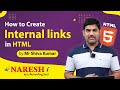 How to Create Internal Links in HTML with Example | by Mr  Shiva Kumar | NareshIT