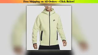 Nike genuine 2024 New Men's Full-Zip Hooded Jacket - Clean Outfit Idea | Smart Choice | Smart