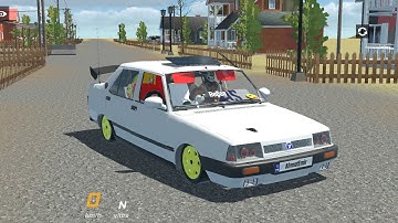 Modifiyeli Tofaş Doğan Şahin Sürüş Simülatör Oyunu - Etiket Tofaşk #69 - Android Gameplay #cargames