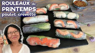 Rouleaux de Printemps aux Crevettes et au Poulet : Toutes les Astuces pour les Réussir !