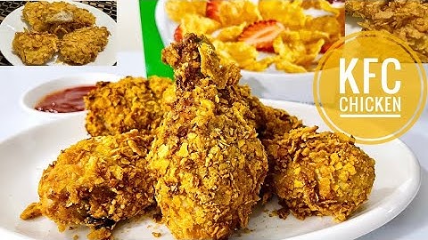 GÀ KFC VỚI NỒI CHIÊN KHÔNG DẦU- KFC CHICKEN AIRFRYER giòn rụm không dầu mỡ.
