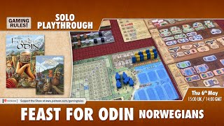 Feast for Odin - Solo Playthrough