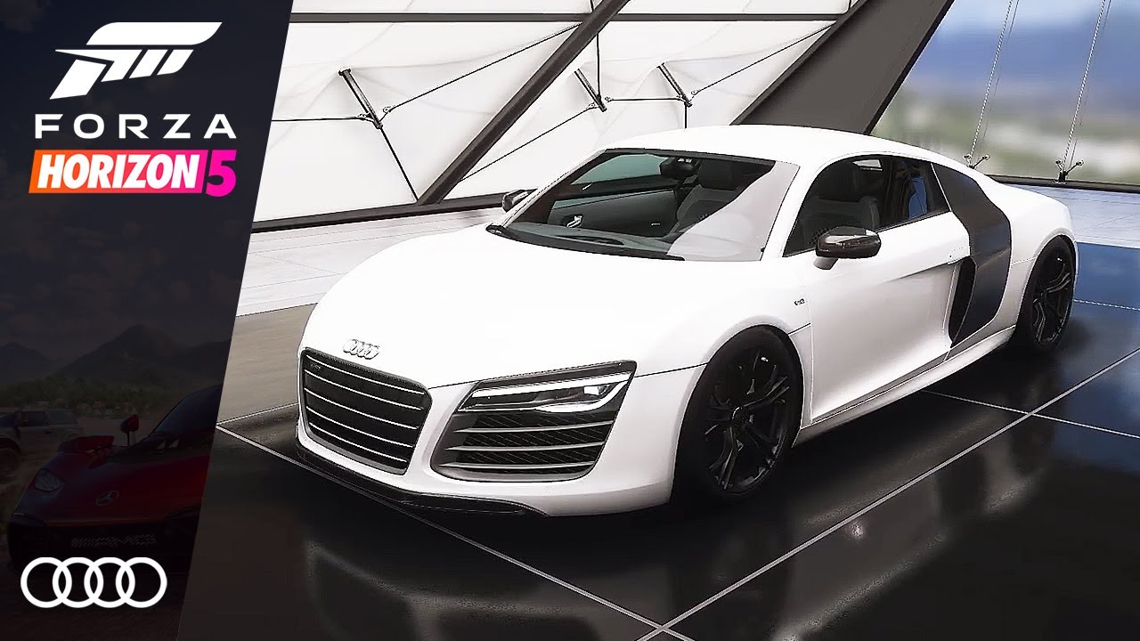 Forza Horizon 5 Audi R8 Coupé V10 Plus 5.2 FSI Quattro 2013 Lago