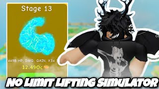 :   13   NO LIMIT LIFTING SIMULATOR ! 