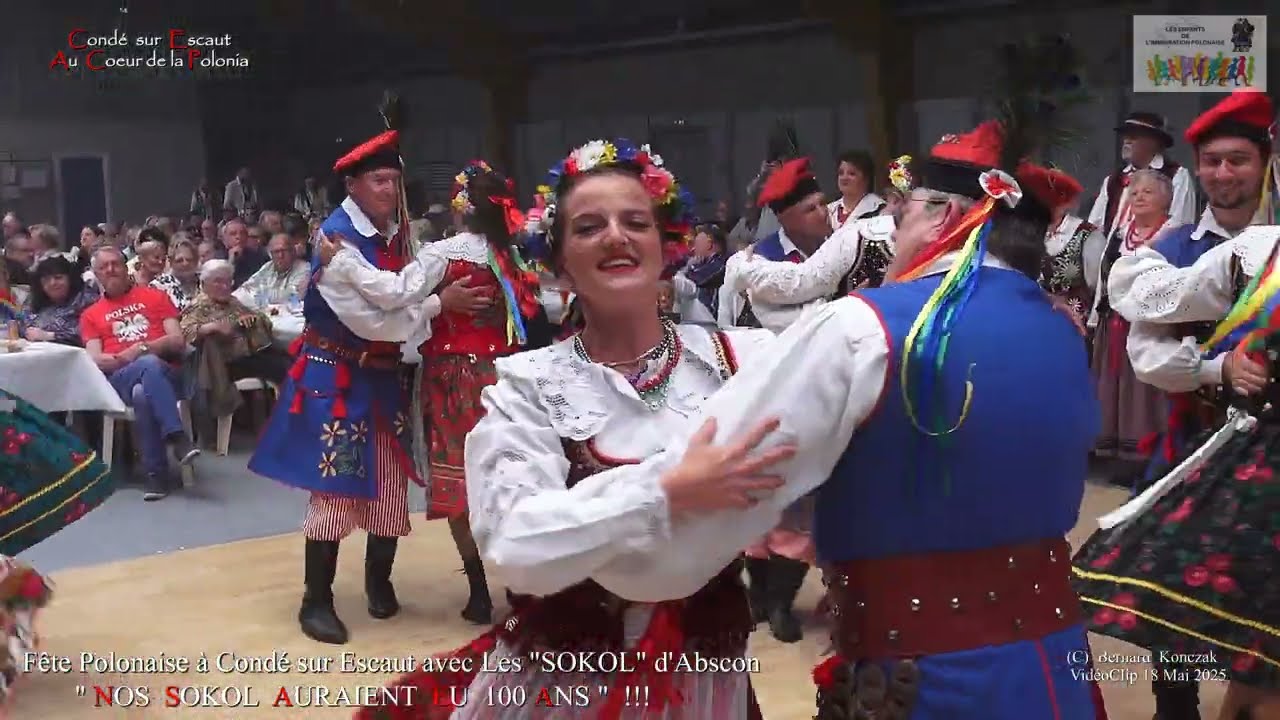 Grande Fête Polonaise à Condé sur Escaut avec les SOKOL d'Abscon en Mai 2025  (5)
