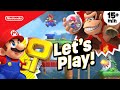 Lets play mario vs donkey kong  gameplay for kids  playnintendo