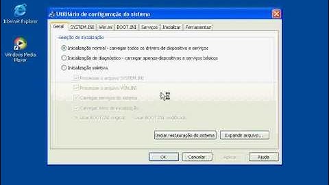 Windows Fail - Desabilitar programas que iniciam com o Windows XP