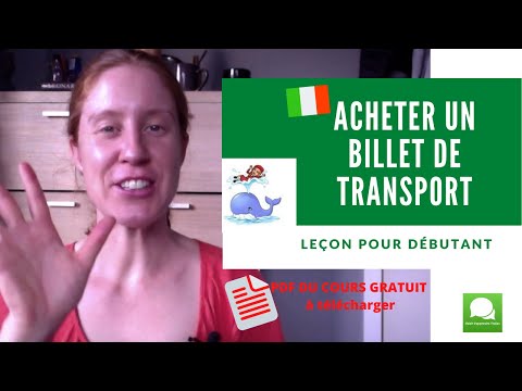 Vidéo: Comment lire et valider les billets de train et de bus italiens