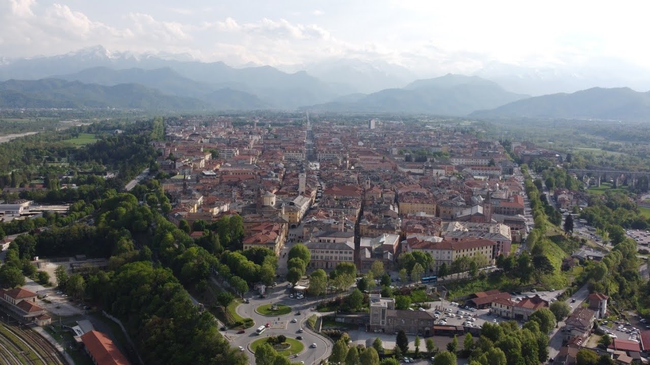 Cuneo by drone - DJI Mavic Mini - feded drone