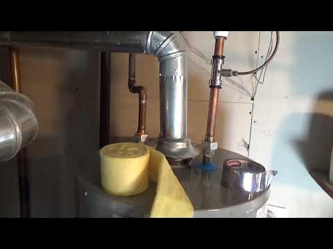 How to Insulate The Hot Water Tank Or Hot Water Pipes – DIY