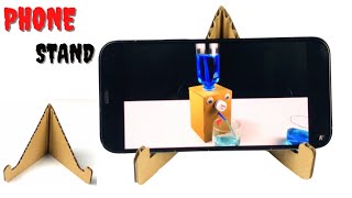 How to Make a Mobile Phone Stand from Cardboard | DIY Project