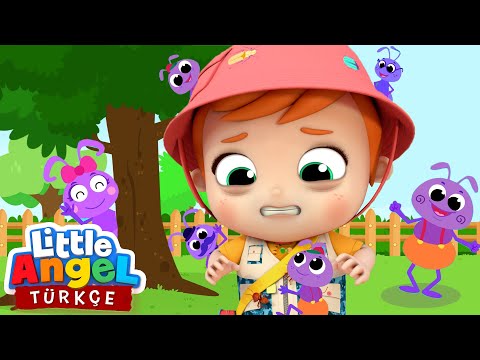 Can Bebek 🐜 🐜 Karıncalar Pantolonumda Dolaşıyor | Eğlenceli Çocuk Şarkıları | Little Angel Türkçe