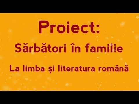 Video: Cum Să Sărbătorim Sărbătorile De Familie