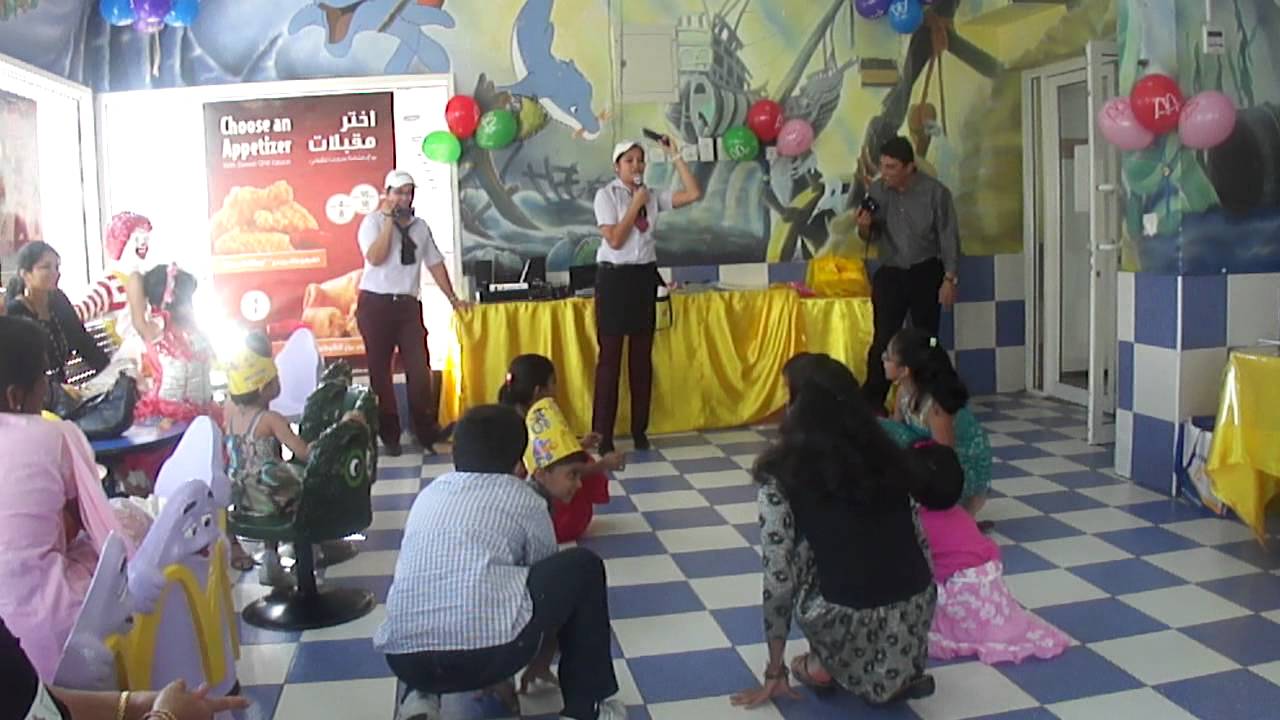  qatar  doha mac donald birthday  party  1 YouTube