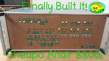 A cheapo Altair 8800 style computer using a Z80 - (part 7) - A Budguter prototype!