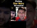 Pitching Star Wars the musical #starwars #movie #film #scifi #podcast #musical #music