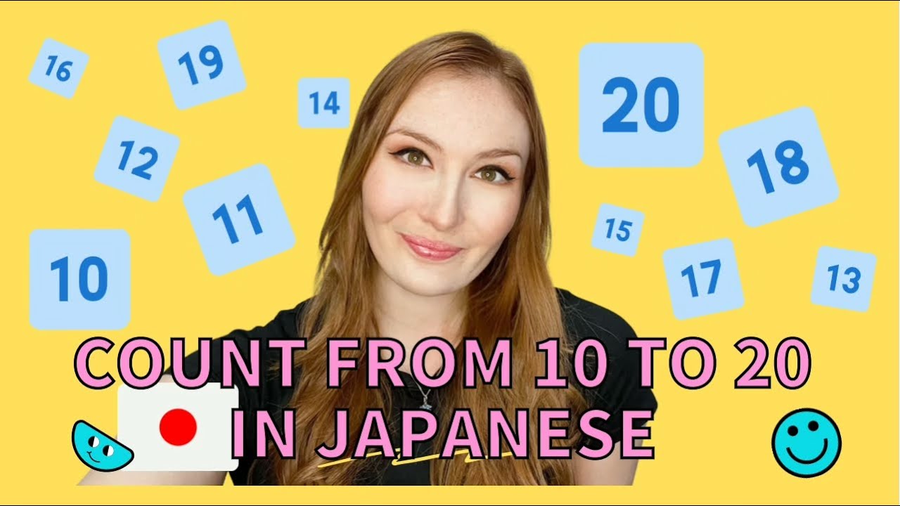 How to Count to Twenty in Japanese - YouTube
