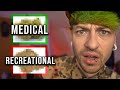 Is medical weed different to recreational weed