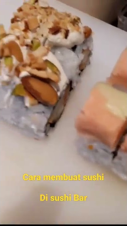 cara membuat sushi #shorts #shortsfeed #shortvideo