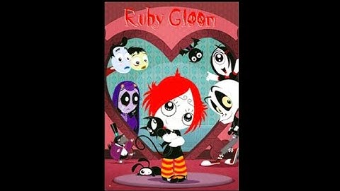 ruby gloom: todo me puede asustar