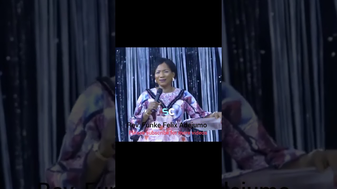 Honour your Husband!! Rev. Funke Felix Adejumo