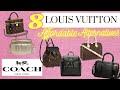 8 Affordable LOUIS VUITTON Alternatives - Ft. COACH
