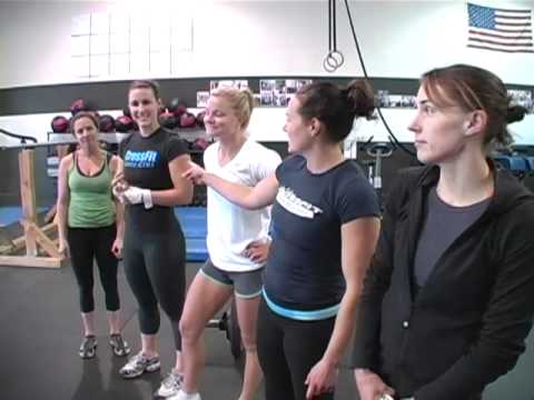 CrossFit - WOD 101120 Demo with the women of Santa...