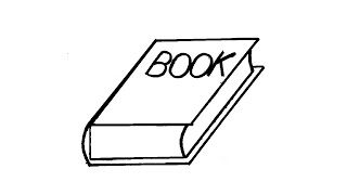 How to draw a book easily Book easy drawing and colouring for