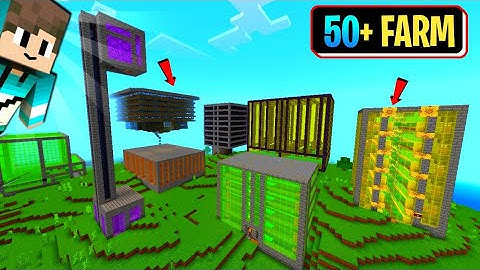 Instant farm mod | Spawn MEGA farm 1 click Mcpe