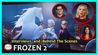 Making Of Frozen 2 With Kristen Bell And The Cast