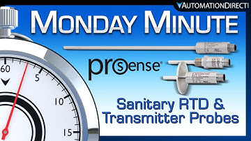 ProSense Sanitary 3-A RTDs & Transmitter Probes from AutomationDirect