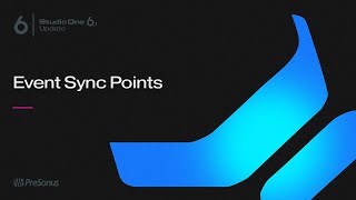 Studio One 6.1: Event Sync Points