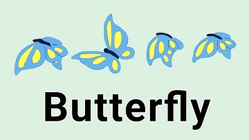 How to animate butterfly | Flipaclip Tutorial for beginners 