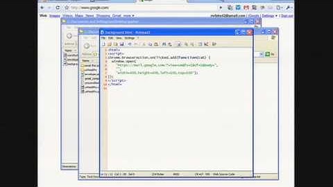 Google Chrome Extensions: Launch Event (part 3)