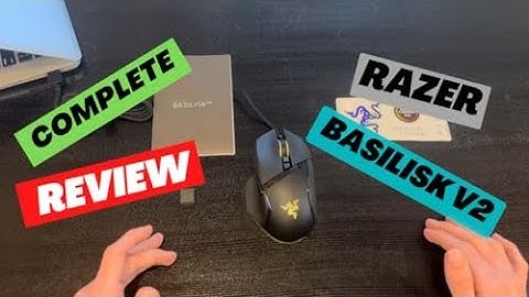 Razer Basilisk V3 Customizable Gaming Mouse Honest Review