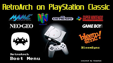How to install RetroArch "BETA" on the PlayStation Classic play N64,MAME,NEO GEO,SEGA & MORE
