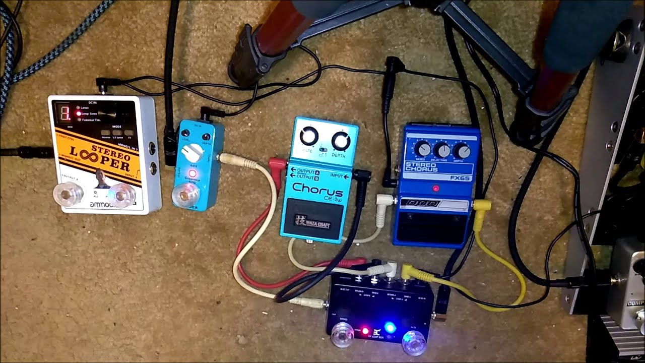 Boss CE2w (Waza Craft) vs. DOD FX65 vs. Mooer Ensemble King Chorus Pedal Shootout YouTube