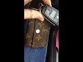 Review & tutorial how to use Louis Vuitton 6 key holder in monogram ballet pink lining great guide