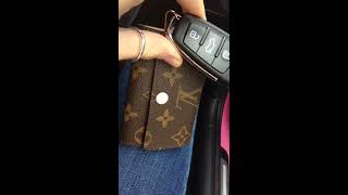 Review Tutorial How To Use Louis Vuitton 6 Key Holder In Monogram Ballet Pink Lining Great Guide