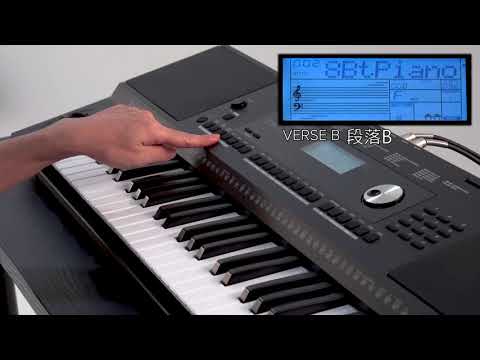 「自動伴奏功能」Roland E-X20自動伴奏鍵盤快速入門#4