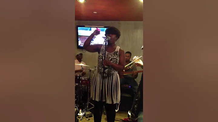 Kendall Isadore performing with the Nine to Five Band at Tru Orleans Restaurant 07.03.13