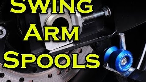 How to Install Swing Arm Spools on a GSXR 1000 17-22